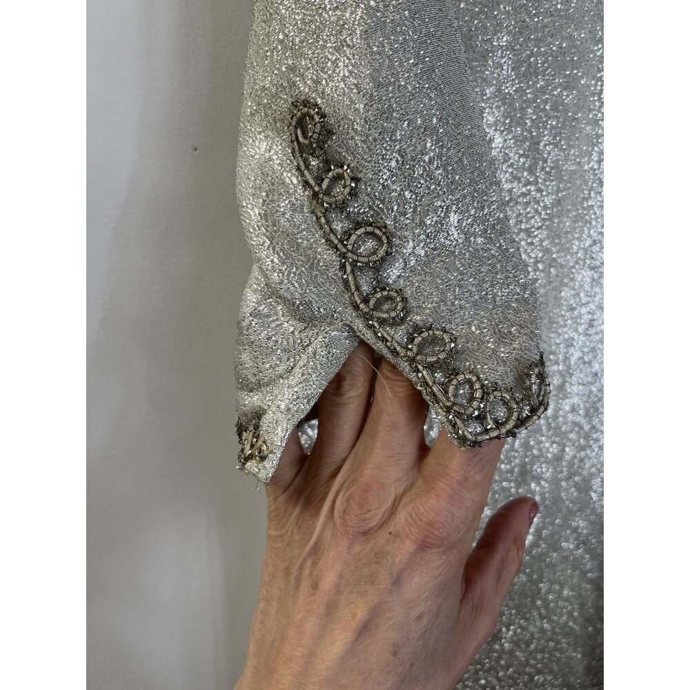 Rare/Stunning/Vintage Silver Baghera Dress See Pics For Measurements 🤍 - Picture 6 of 13